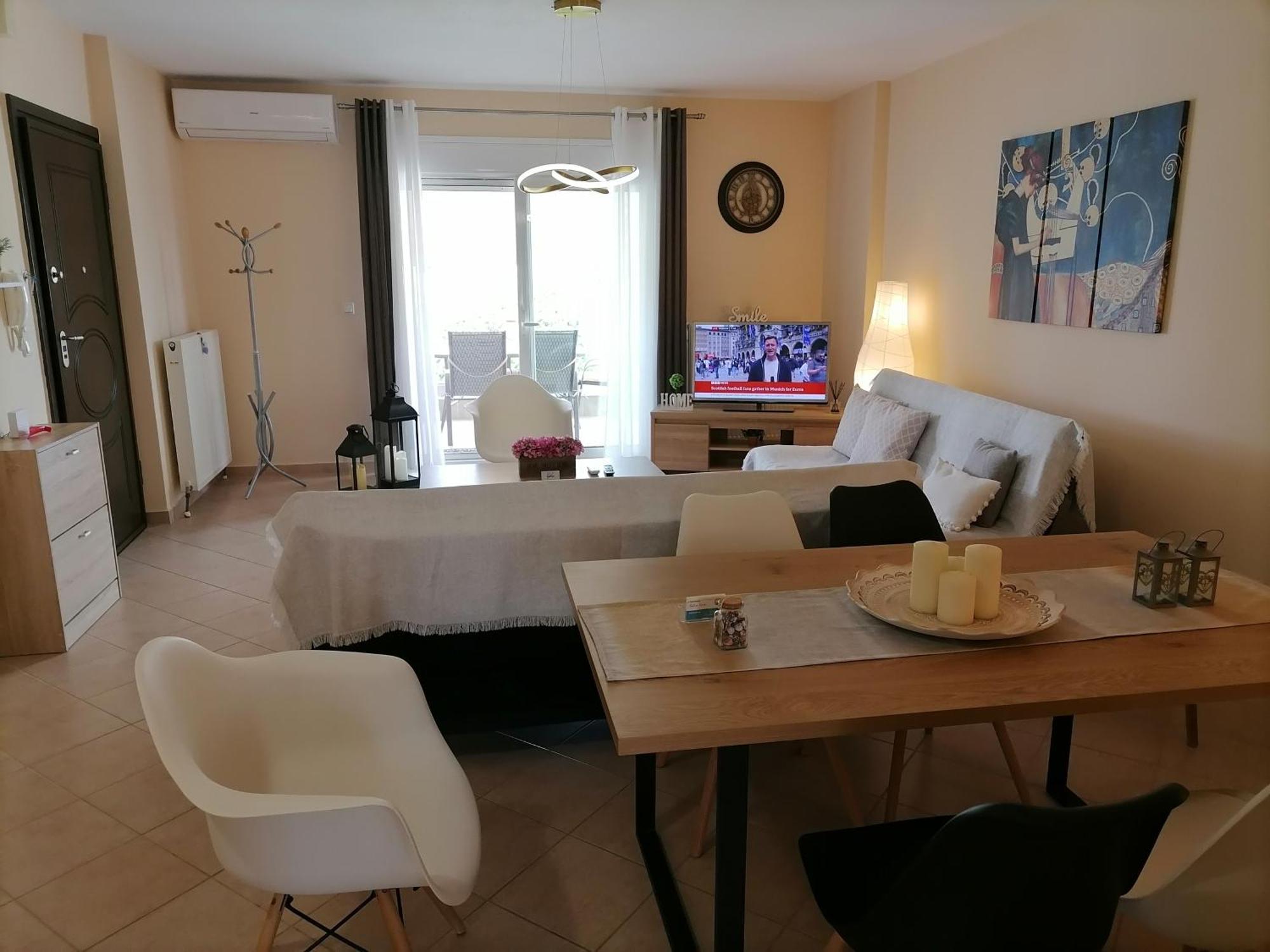 Apartamento Bella Casa Néa Péramos Exterior foto