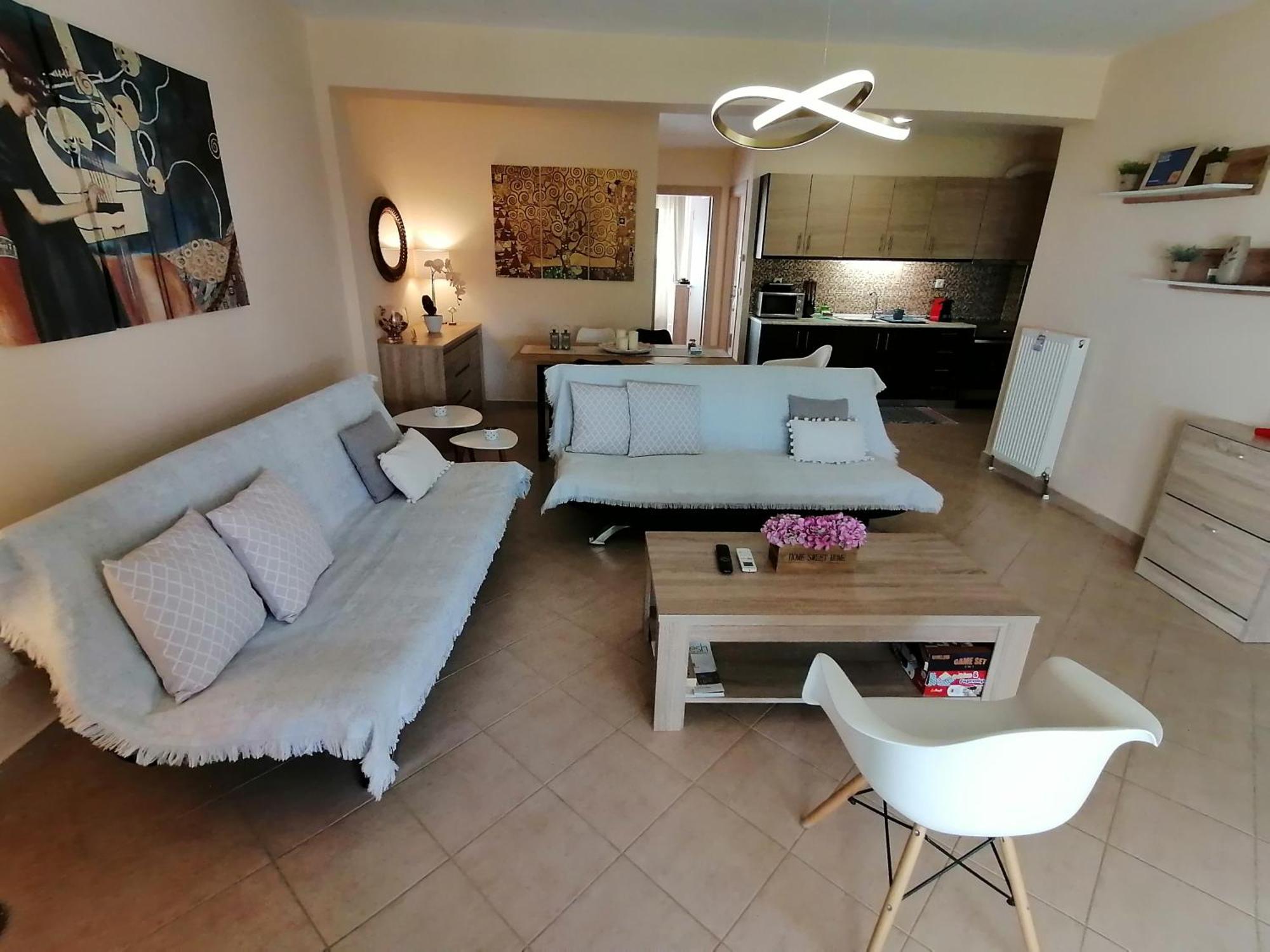 Apartamento Bella Casa Néa Péramos Exterior foto