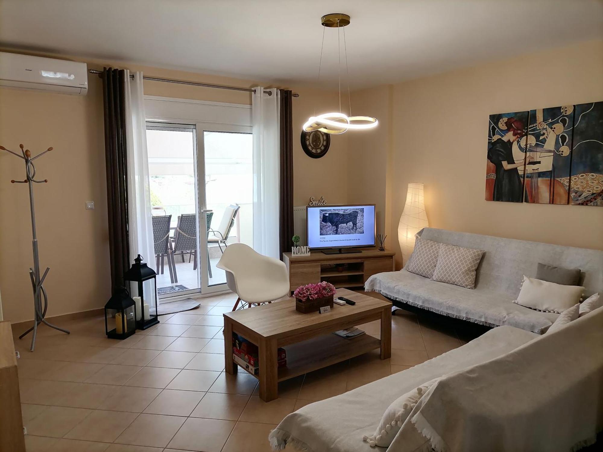Apartamento Bella Casa Néa Péramos Exterior foto